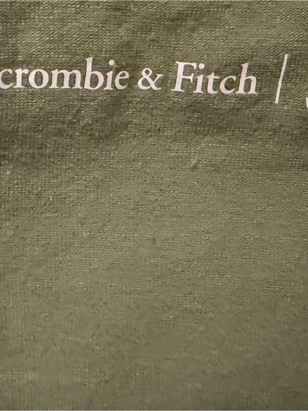Abercrombie & Finch Ava Soft Matte Seamless Top - Olive Green. NWT - Picture 6 of 7